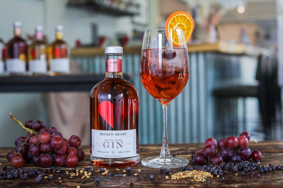 Broken Heart Spirits Pinot Noir Gin