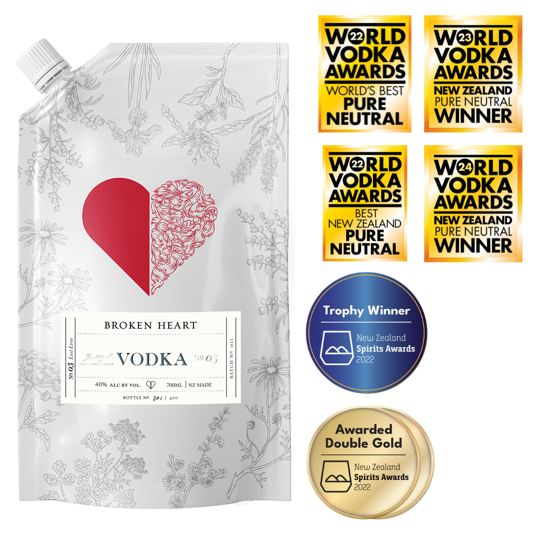 Broken Heart Vodka Refill Pouch 700ml